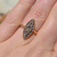 Antique rose diamond marquise ring-Antique rings-The Antique Ring Shop