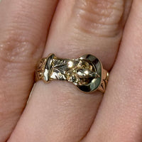 Antique buckle ring from 1914-Antique rings-The Antique Ring Shop