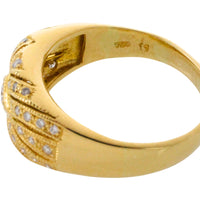 Diamond ring in 18 carat gold-Vintage Rings-The Antique Ring Shop