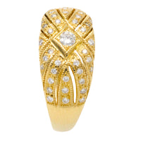 Diamond ring in 18 carat gold-Vintage Rings-The Antique Ring Shop