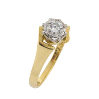 Vintage diamond solitaire ring