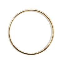 Yellow and white gold wedding band