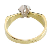 Vintage diamanten solitaire ring