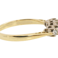 Vintage five stone old cut diamond ring