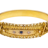 Antique hinged bracelet from 1919