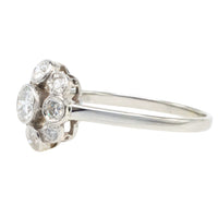 Antique five old cut diamond ring-The Antique Ring Shop
