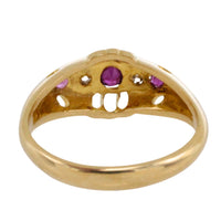 Ruby and diamond ring from 1918-Antique rings-The Antique Ring Shop