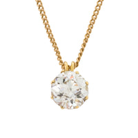 Old European cut diamond pendant-Pendants-The Antique Ring Shop