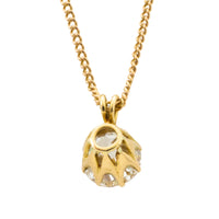 Old European cut diamond pendant-Pendants-The Antique Ring Shop