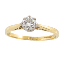 .50 carat diamond solitaire ring-engagement rings-The Antique Ring Shop