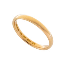 22 carat gold band from 1925-wedding rings-The Antique Ring Shop