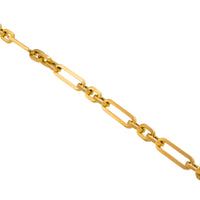 Vintage link bracelet in 18 carat gold-Bracelets-The Antique Ring Shop
