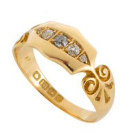Edwardian five stone diamond ring from 1904-Antique rings-The Antique Ring Shop