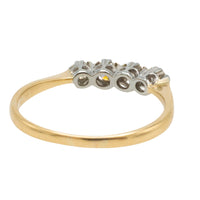 Edwardian four stone diamond ring-Antique rings-The Antique Ring Shop
