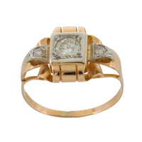 14 carat Art Deco ring-The Antique Ring Shop