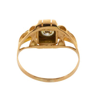 14 carat Art Deco ring-The Antique Ring Shop