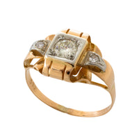 14 carat Art Deco ring-The Antique Ring Shop