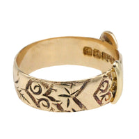 Antique buckle ring from 1914-Antique rings-The Antique Ring Shop