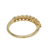Diamond half eternity band in 18 carat gold-Vintage Rings-The Antique Ring Shop