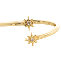 Diamond star ring in 14 carat gold-Vintage Rings-The Antique Ring Shop