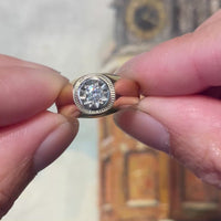 Diamond ring in 18 carat gold