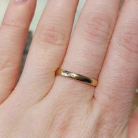 22 carat gold band from 1925-wedding rings-The Antique Ring Shop
