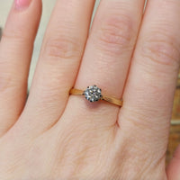 .50 carat diamond solitaire ring-engagement rings-The Antique Ring Shop