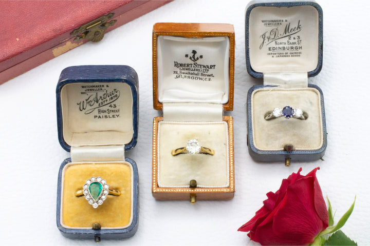 Vintage and antique engagement rings: our speciality