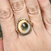 Vintage 14 carat gold Mata Biak ring-Vintage Rings-The Antique Ring Shop