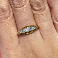 Edwardian old cut diamond ring from 1904-Antique rings-The Antique Ring Shop