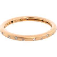 14 carat gold band with diamonds