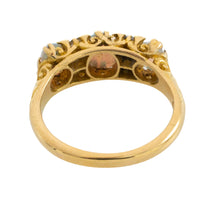 Edwardian opal and diamond ring from 1912