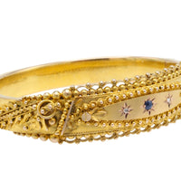 Antique hinged bracelet from 1919