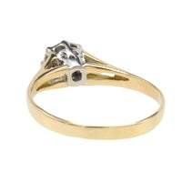 Vintage diamond solitaire ring
