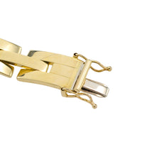 14 carat gold link bracelet