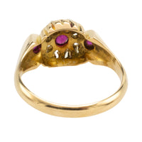 Edwardian ruby and diamond ring from 1907-Antique rings-The Antique Ring Shop