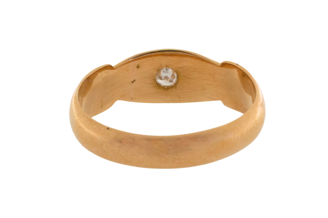 22 carat ring from Birmingham 1905-The Antique Ring Shop