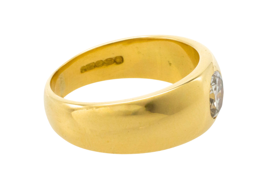 Vintage diamond ring in 18 carat gold-Vintage Rings-The Antique Ring Shop
