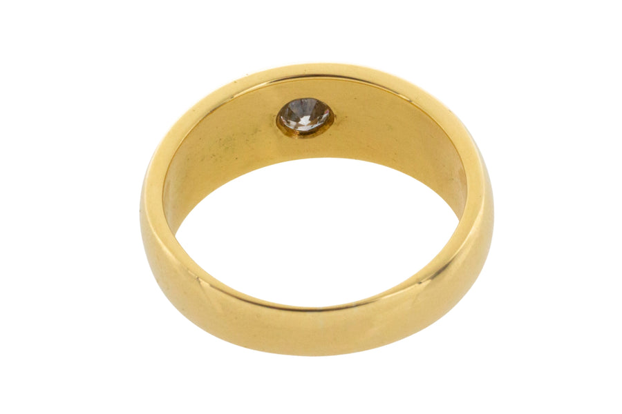 Vintage diamond ring in 18 carat gold-Vintage Rings-The Antique Ring Shop