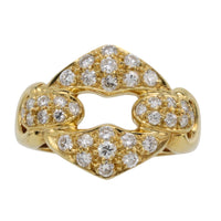 Brilliant cut diamond ring in 18 carat gold-The Antique Ring Shop