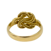 Vintage 14 carat gold knot ring-Vintage Rings-The Antique Ring Shop