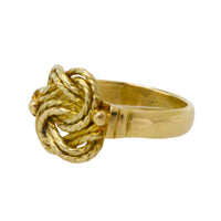 Vintage 14 carat gold knot ring-Vintage Rings-The Antique Ring Shop