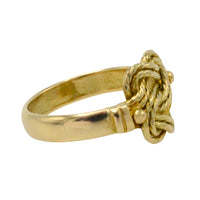 Vintage 14 carat gold knot ring-Vintage Rings-The Antique Ring Shop