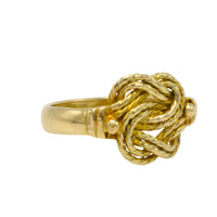 Vintage 14 carat gold knot ring-Vintage Rings-The Antique Ring Shop