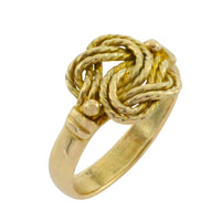 Vintage 14 carat gold knot ring-Vintage Rings-The Antique Ring Shop