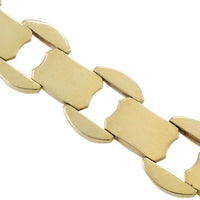 Vintage link bracelet in 14 carat gold