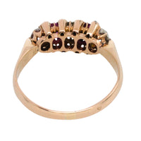 Antique ruby and old cut diamond ring-Antique rings-The Antique Ring Shop