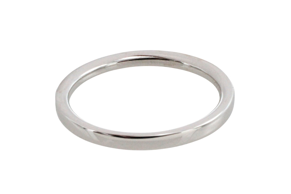 18 carat gold half eternity band with diamonds