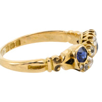 Sapphire and diamond ring from 1903