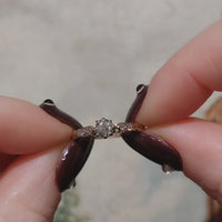 Vintage diamond ring in 18 carat gold